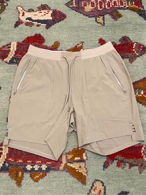 Lululemon Athletica Mens License to Train Linerless Athletic Running Shorts